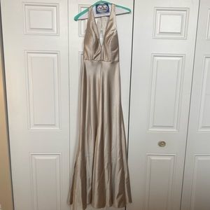 Jenny Yoo Corrine Bridesmaid dress Color Latte